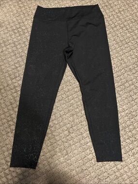 Joe Fresh Black Textured Active Leggings (women’s)